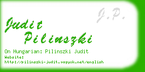 judit pilinszki business card